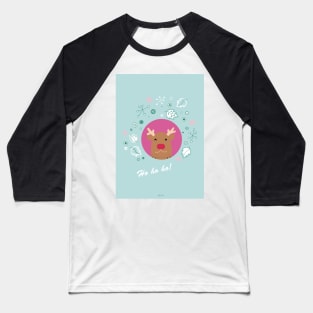 Hohoho! Rudolph reindeer Baseball T-Shirt